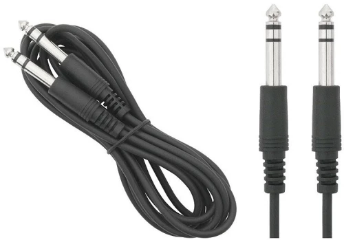 Καλώδιο 6.3mm - 6.3mm stereo 1m