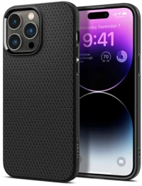 SPIGEN LIQUID AIR IPHONE 15 PRO MAX black backcover