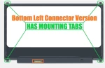 Οθόνη Laptop - NV133FHM-N44 bracket left connect 1920*1080 edp 30pin  30pin (Κωδ. 2695)