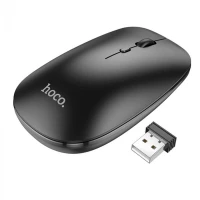 Hoco - Wireless Mouse (GM15) -  2.4G, 800/1200/1600 DPI, 4D Button - Black