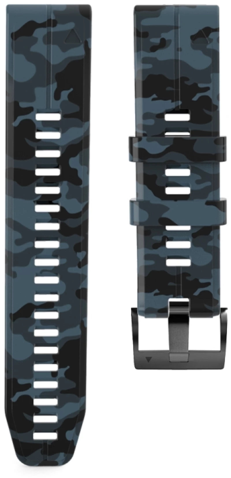 Camouflage Silicone Για Garmin Fenix 5/6/6 Pro/7 (Fits All 22mm)- Μπλε