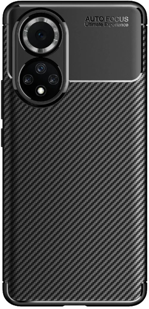 Θήκη Σιλικόνης Carbon Fiber για Huawei Honor 50 Pro/ Nova 9 Pro Black OEM
