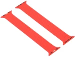 Braided Silicon Monoloop για Apple Watch 38/40/41mm -Red (Large)