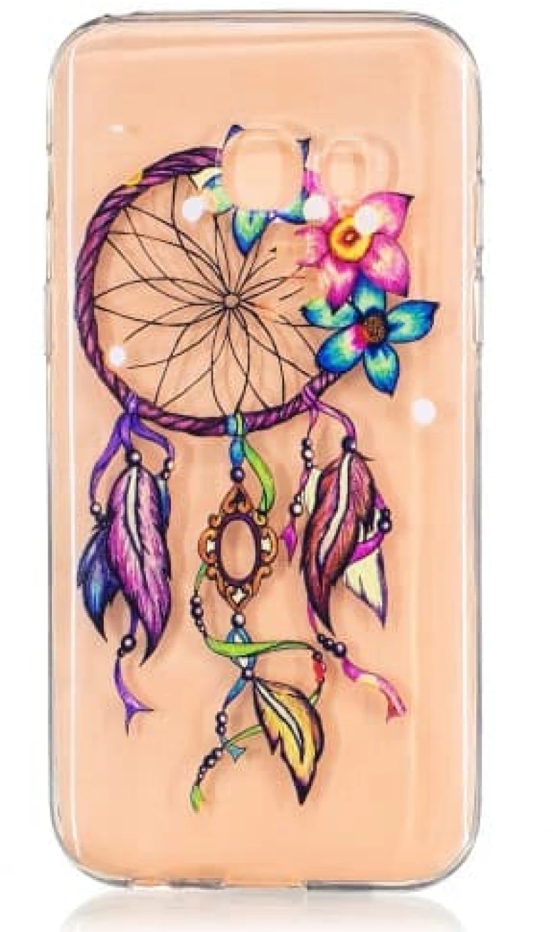 Κάλυμμα Πλάτης TPU για Samsung Galaxy A3 2017 /A320 "Flower & Dreamcatcher" Ultra Thin OEM
