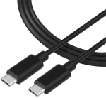Tactical® Smooth Thread Καλώδιο USB-C σε USB-C 1m- Black