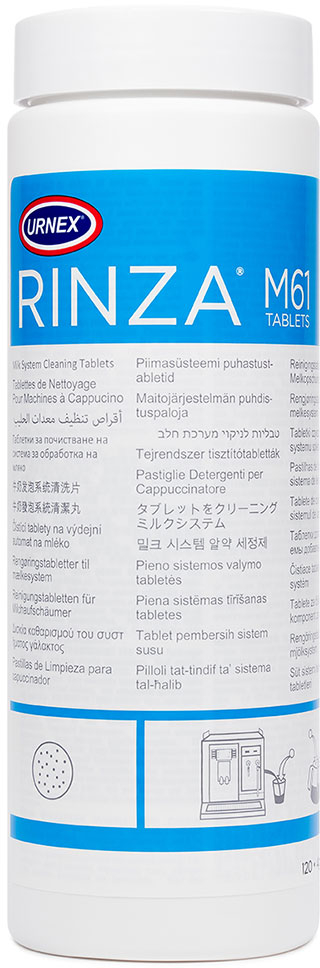 Urnex Rinza Tablets Καθαρισμού Υπολ/των Γάλακτος