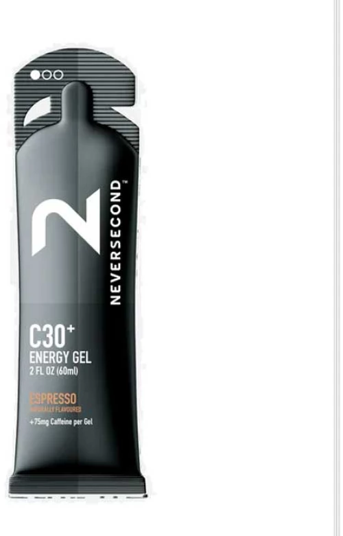 C30 Energy Gel+ Caffeine 60ml - NeverSecond - Espresso coffee