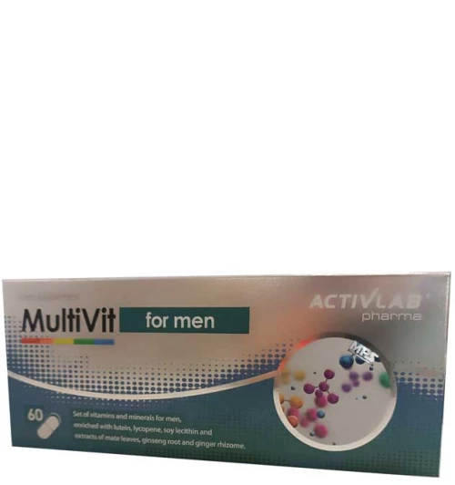 MultiVit for Men 60 caps - Activlab Pharma