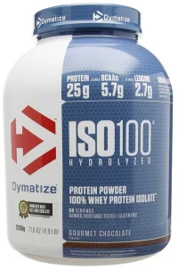 ISO-100 2200 grams - Dymatize / Υδρολυμένη Isolate Πρωτεϊνη - Φράουλα (Strawberry)