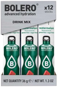 Bolero χυμός σε σκόνη 12 x 3 γρ χωρίς ζάχαρη - Καρπούζι