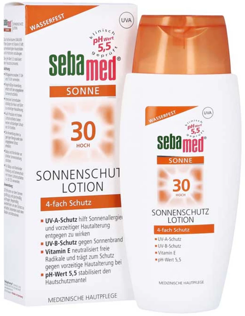Sonnenschutz Lotion SPF-30 150ml - Sebamed / Αντηλιακή λοσιόν σώματος