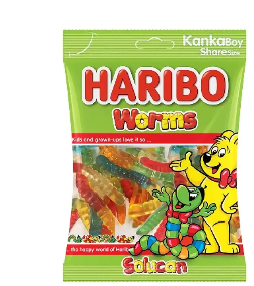 Ζελεδάκια Haribo Worms 200g