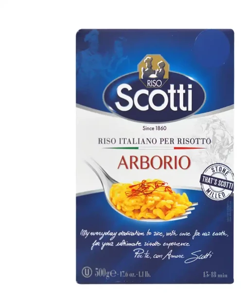 Ρύζι Αρμπόριο για Ριζότο Scotti Arborio Riso Italiano per Risoto 500g