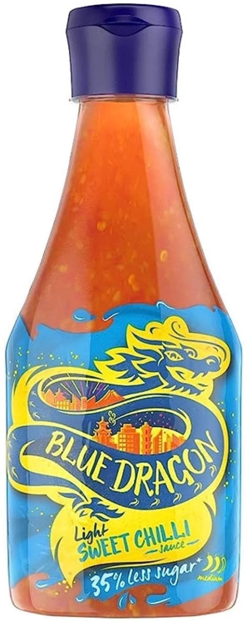 Γλυκιά Σάλτσα Τσίλι Vegan Blue Dragon Light Sweet Chilli Sauce 350g