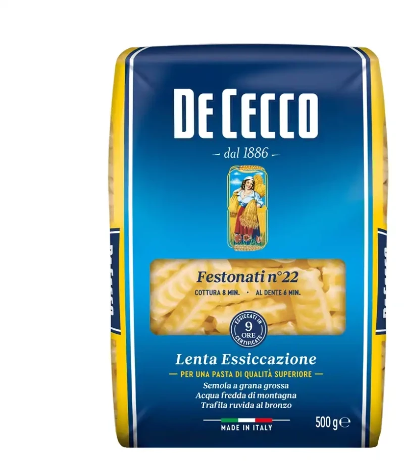 Ζυμαρικά De Cecco Classic No 22 Festonati 500g
