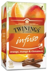 Αφέψημα Βοτάνων Twinings Infuso Orange Mango and Cinnamon 20 Tea Bags