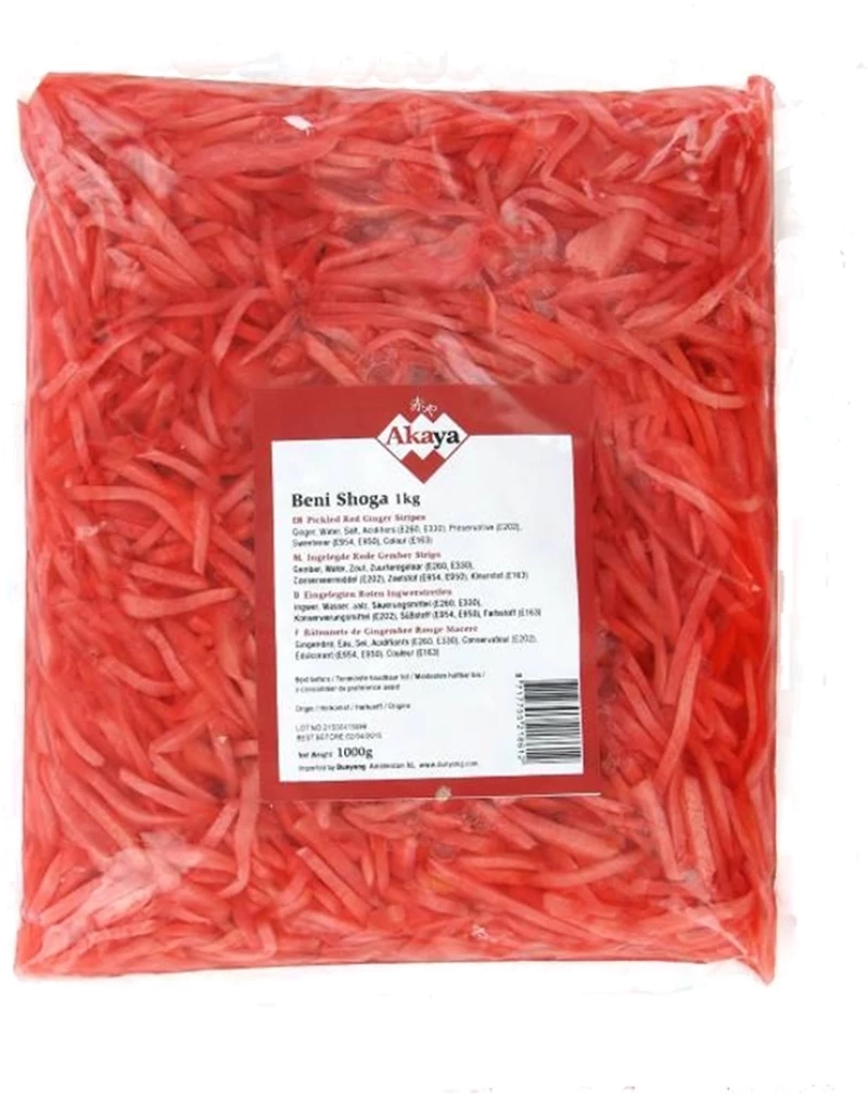 Ροζ Πίκλα Τζίντζερ Akaya Beni Shoga 1500g
