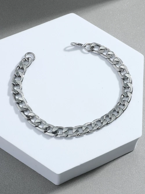 Ανδρικό ατσάλινο μπρασελέ αλυσίδα