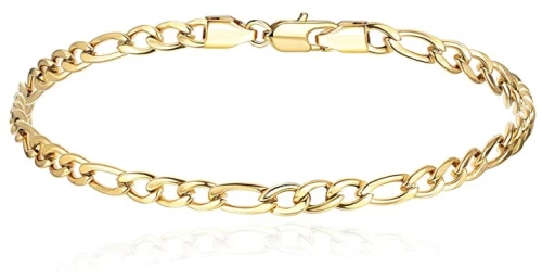 Ανδρικό ατσάλινο βραχιόλι χρυσό