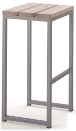 Ruba/S Barstool - Μέταλλο - 37x37x80 cm