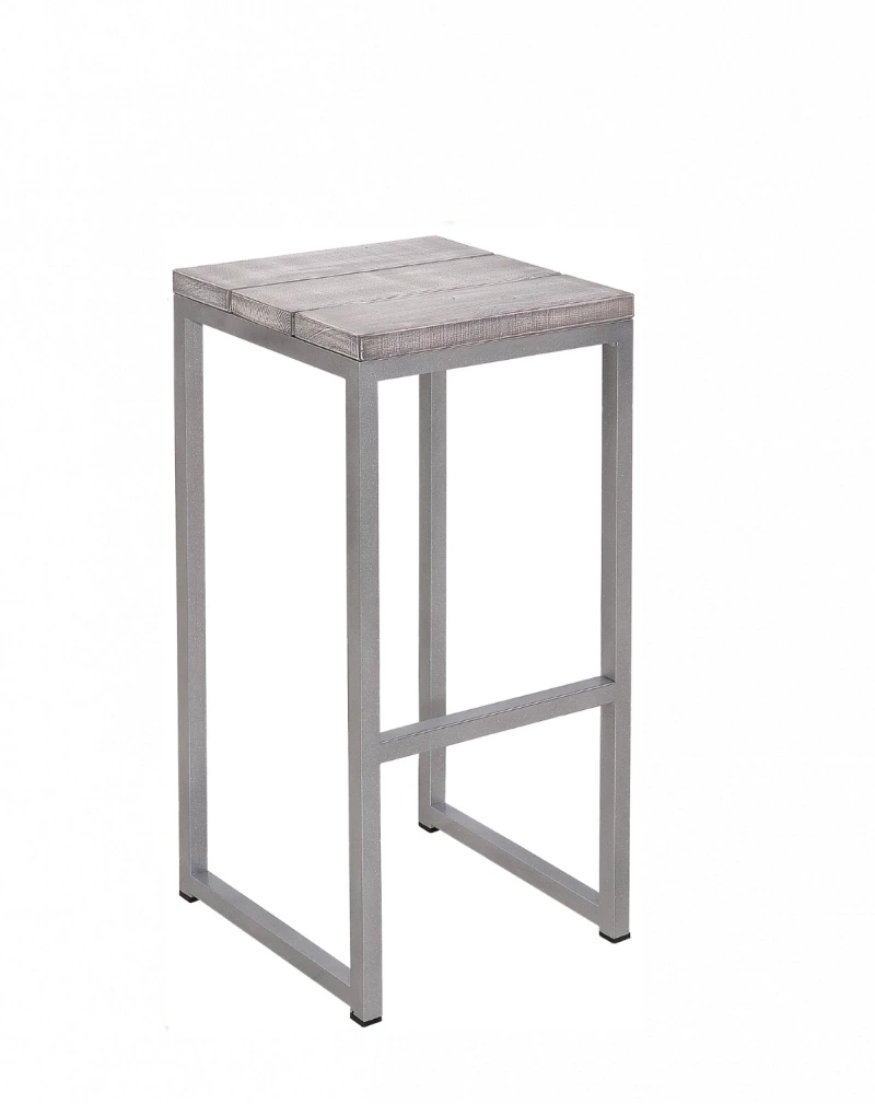Ruba/S Barstool - Μέταλλο - 37x37x80 cm