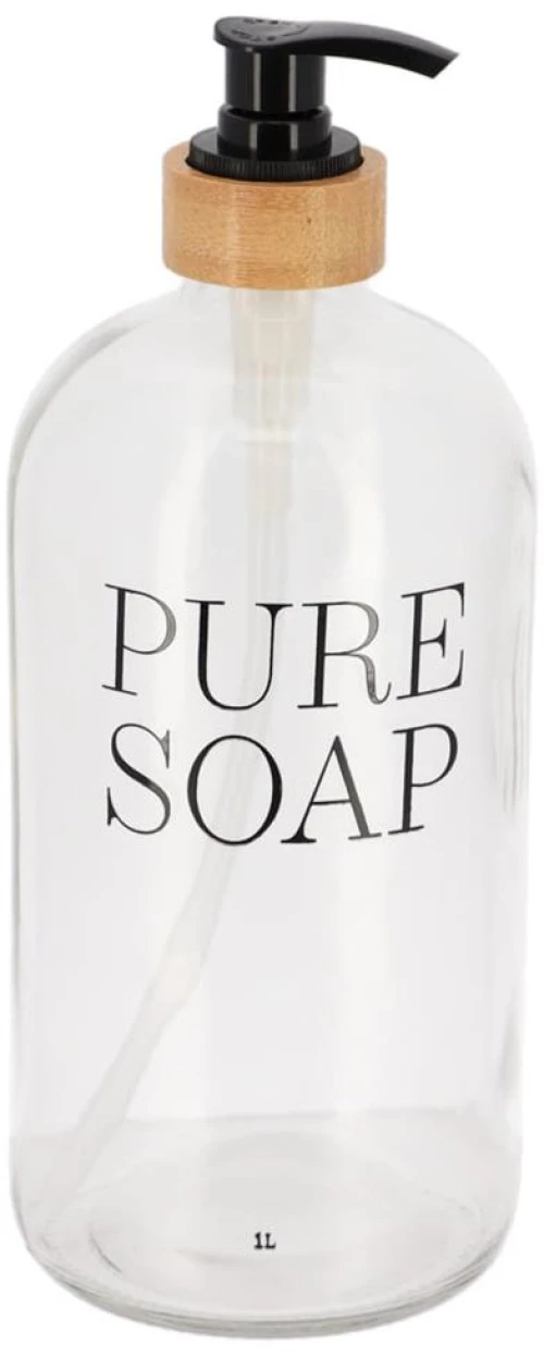 Dispenser γυάλινο PURE SOAP 1LT