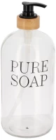 Dispenser γυάλινο PURE SOAP 1LT