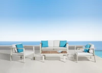 Nofi-2 Lounge Set - Αλουμίνιο