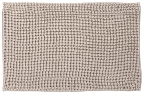 xαλί μπάνιου chenille 50x80 εκρού