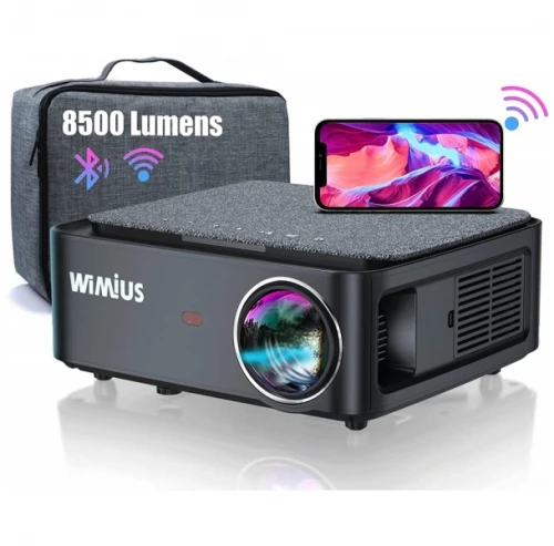 ‎WiMiUS K1 1080P 8500 Lumen Projector 5G WiFi