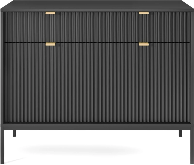 Μπουφές Nova Ανθρακί 104x39x83cm