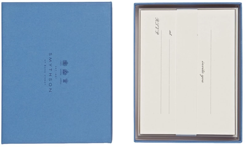 Smythson Invite You Invitation Cards