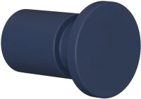 Άγκιστρο - Matt Navy Blue, Matt Navy Blue, Pam & Co, Ø2,2 x D5 (cm), 10-203