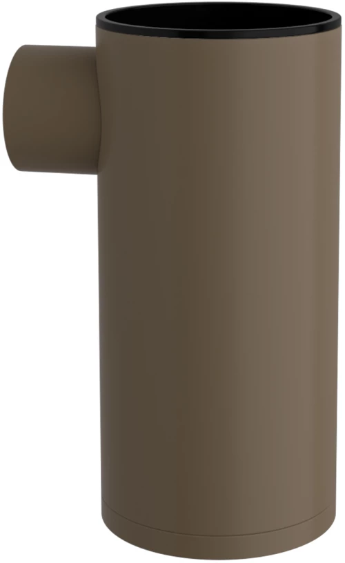 Επιτοίχια Ποτηροθήκη - Matt Light Bronze, Matt Light Bronze, Pam & Co, Ø6 x H12 (cm), 86-963