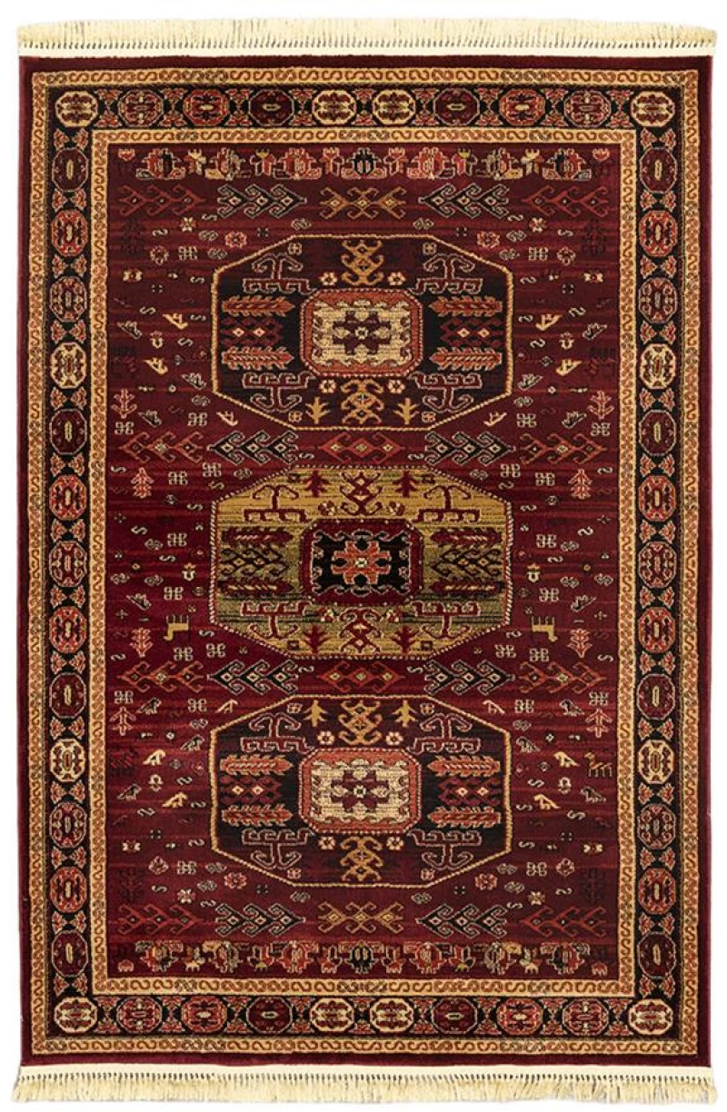 ΧΑΛΙ PERSIA 6057 BURGUNDY ΜΕ ΚΡΟΣΣΙ - 080X150  NewPlan