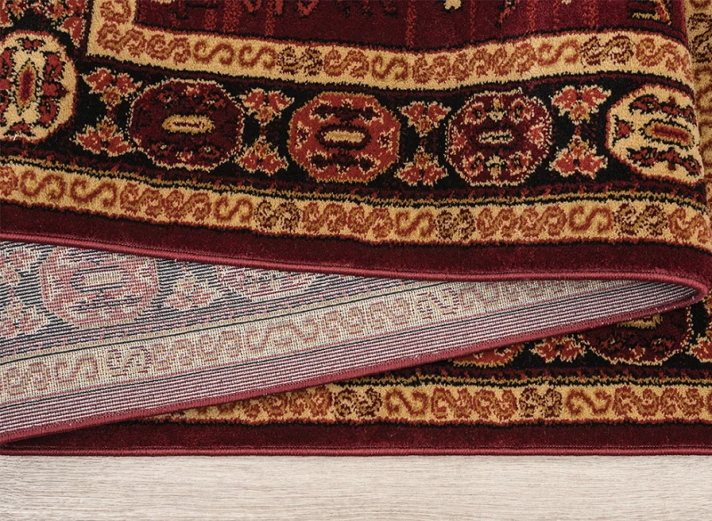 ΧΑΛΙ PERSIA 6057 BURGUNDY ΜΕ ΚΡΟΣΣΙ - 080X150  NewPlan
