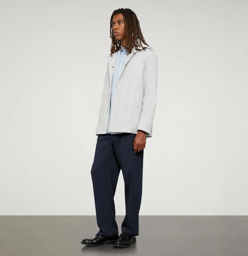 Aspesi Cotton Lyocell Pants Navy