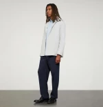 Aspesi Cotton Lyocell Pants Navy