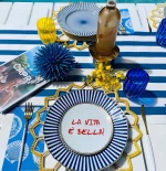 Διακοσμητικό Χώρου Ricciocaprese Riccio Decor Blue Capri