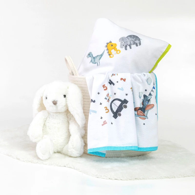 Πάνα Αγκαλιάς Φανελένια Για Αγόρι Borea Home Textiles