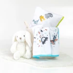 Πάνα Αγκαλιάς Φανελένια Για Αγόρι Borea Home Textiles