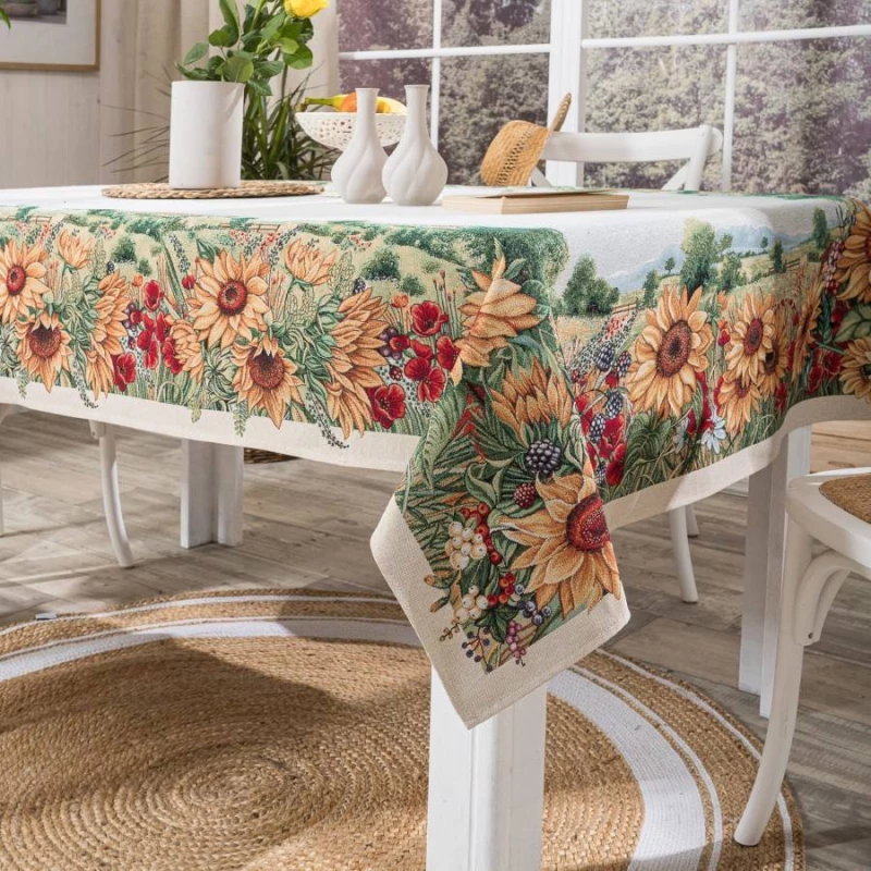 Τραπεζομάντηλο Sunflower Teoran 140x220cm