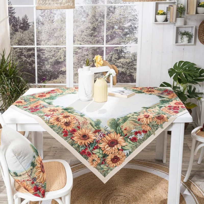 Τραπεζομάντηλο Sunflower Teoran 140x220cm