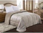 ΚΟΥΒΕΡΤΟΠΑΠΛΩΜΑ ΥΠΕΡΔΙΠΛΟ 220X240 ADAM HOME (805) TAUPE