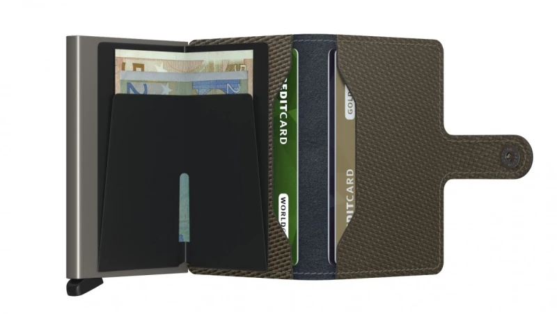 Secrid Miniwallet Carbon Khaki SECRID