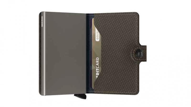 Secrid Miniwallet Carbon Khaki SECRID