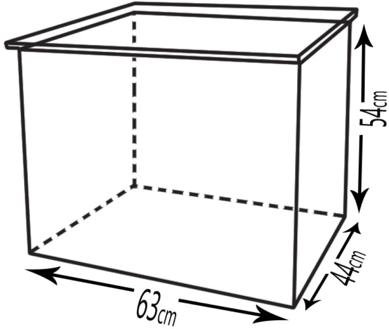 Ξυλοθηκη Μεγαλη Μπουμπούκι με πετράδι 63x54x44 Ασημί