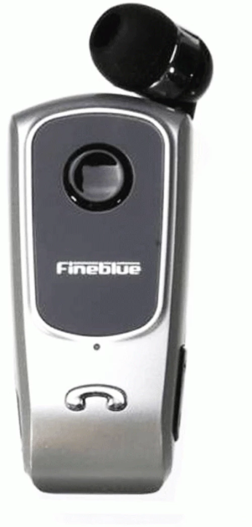 Fineblue F920 Ασύρματα Ακουστικά In-ear Bluetooth Handsfree Clip-On Earphone - Χρώμα: Ασημί