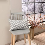 Μαξιλαροθήκη Columbia 04 Teoran 65x65cm δαπέδου με γέμιση