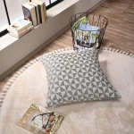 Μαξιλαροθήκη Columbia 04 Teoran 65x65cm δαπέδου με γέμιση